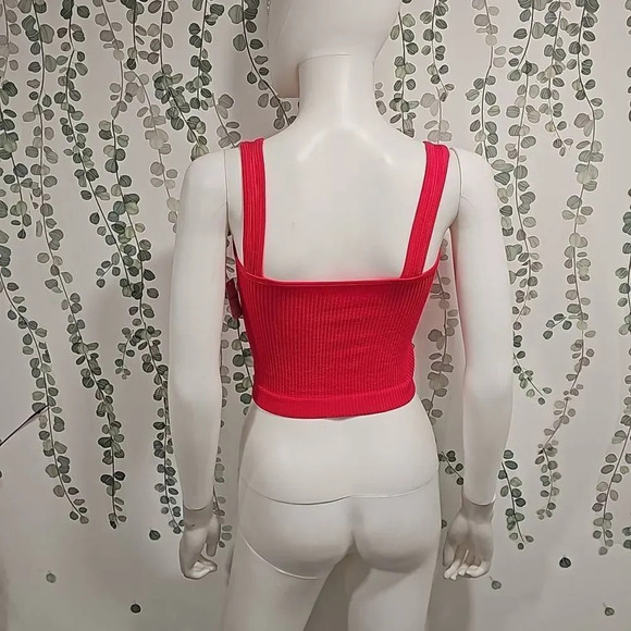 Free People Ribbed Brami Tank Top Sz XS/S - Picture 5 of 9